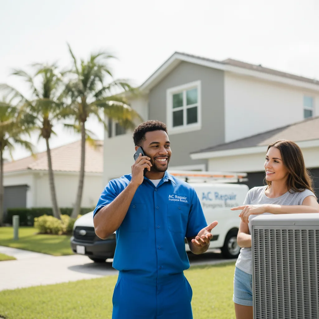 AC Repair Pompano Beach customer support in Atwater